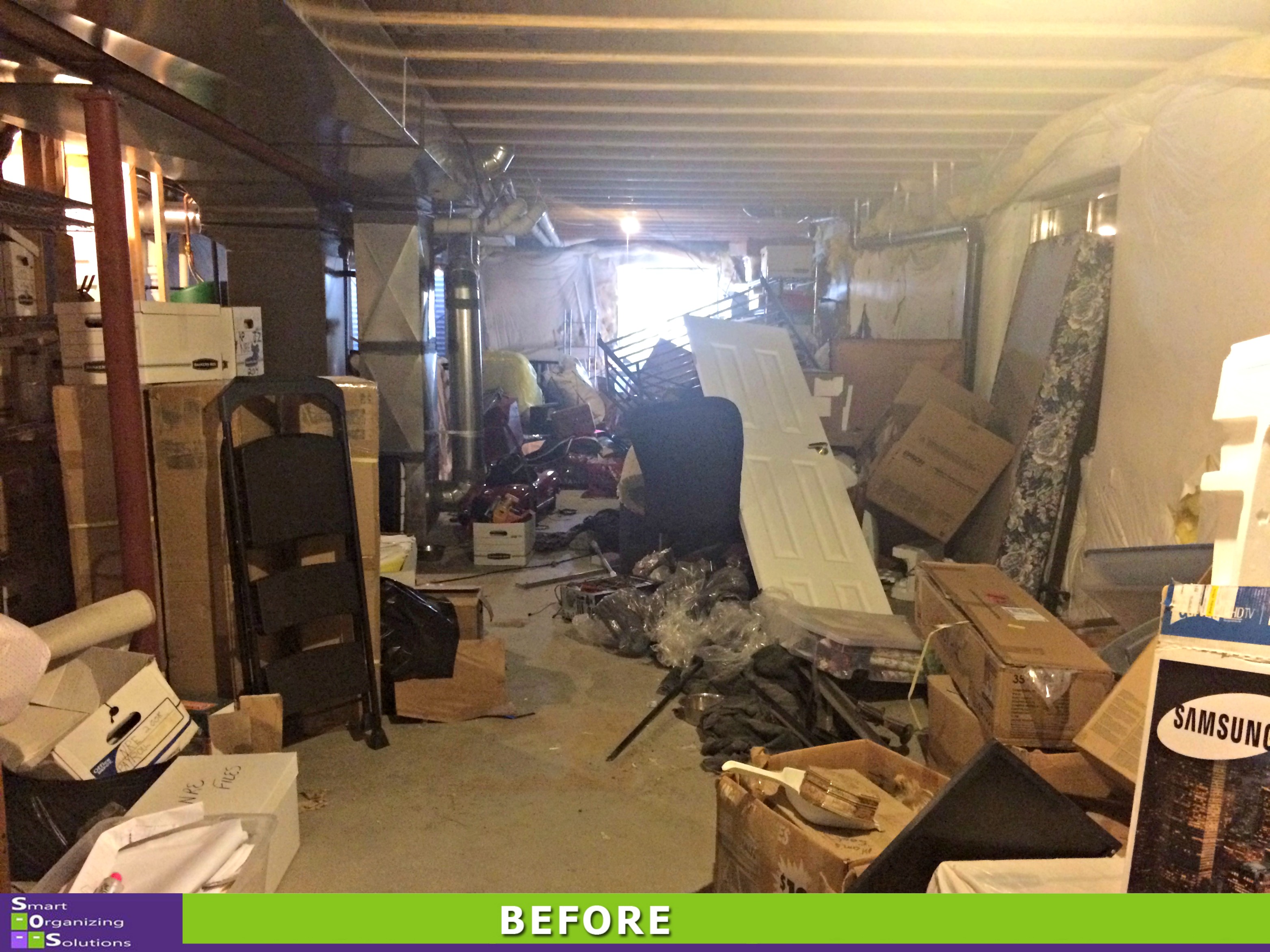 The Big Basement Clean Out SOS Smart Organizing Solutions