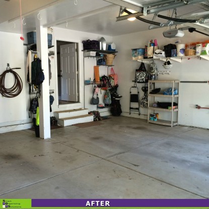 A Garage Put In Order After