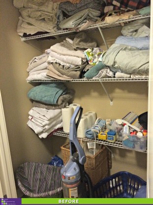 Laundry and Linens Before