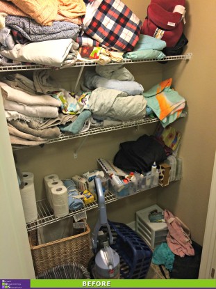 Laundry and Linens Before