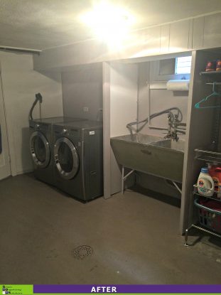 Laundry Room Revamp After