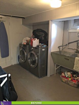 Laundry Room Revamp before