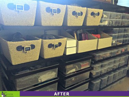 Master Closet Makeover After