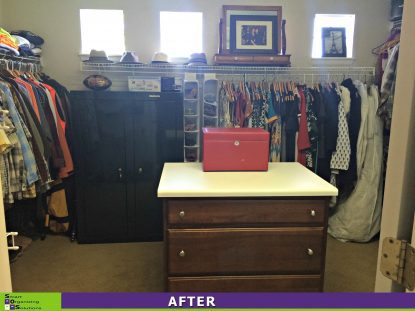 Master Closet Makeover After
