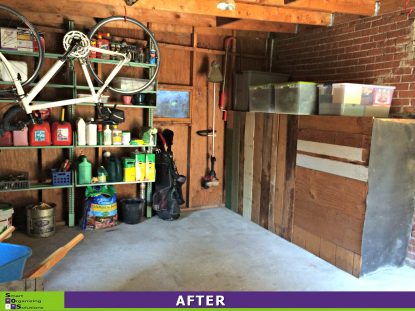 Shed Clean Up After