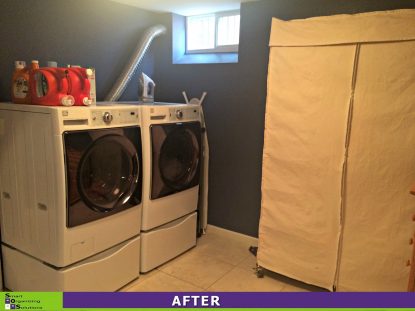 Over Loaded Laundry Room After