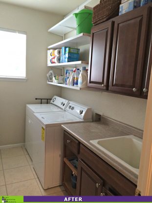 Over Loaded Laundry Room After