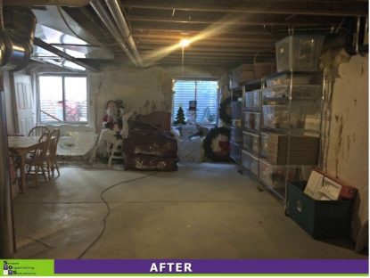 big basement cleanout