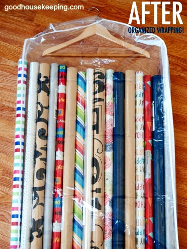 Organize Your Wrapping Supplies