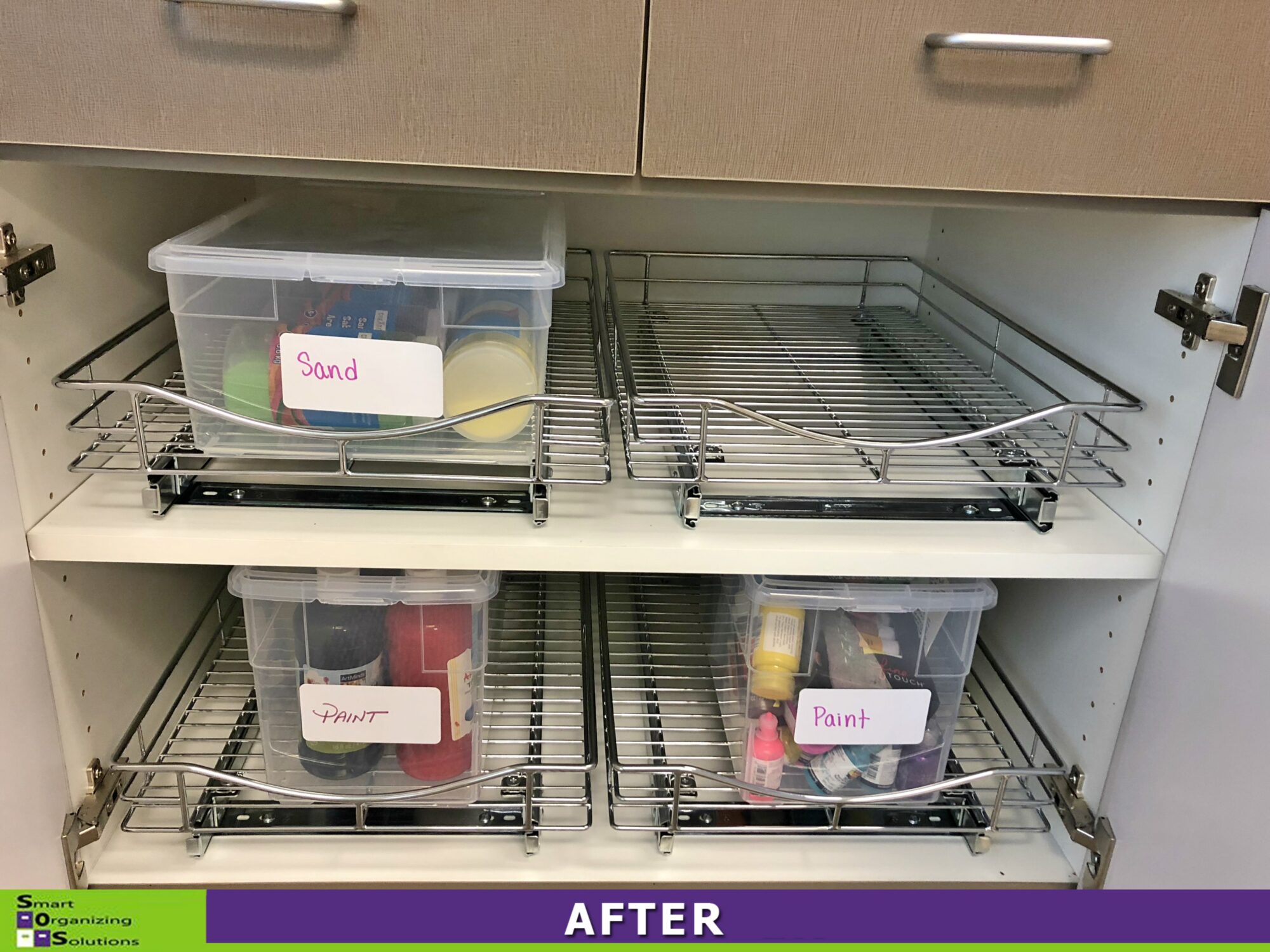 Organized Art Therapy After