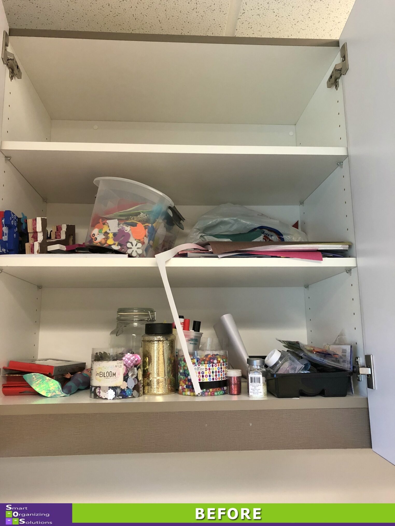 Organized Art Therapy Before