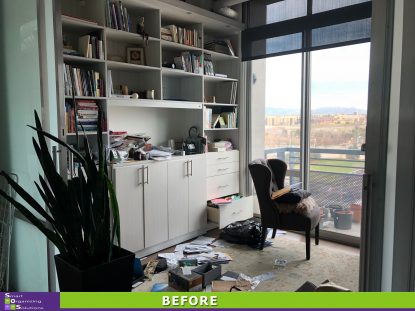 A More Organized Home Office Before