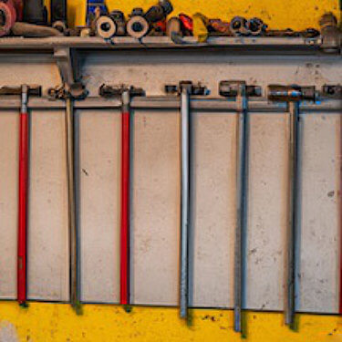 Magnetic Tool Holders for an organized garage