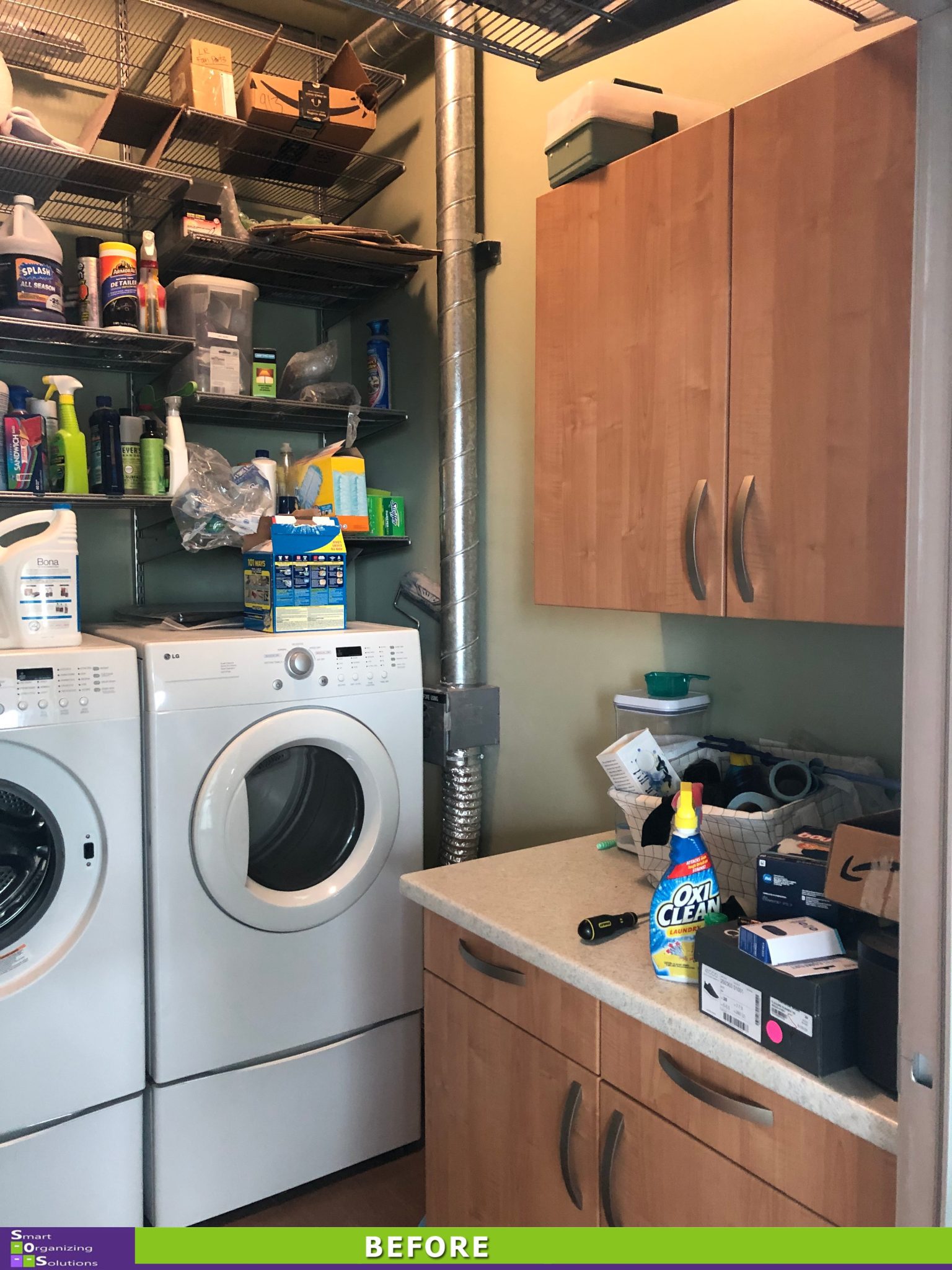 Laundry Room Organizer | SOS: Smart Organizing Solutions